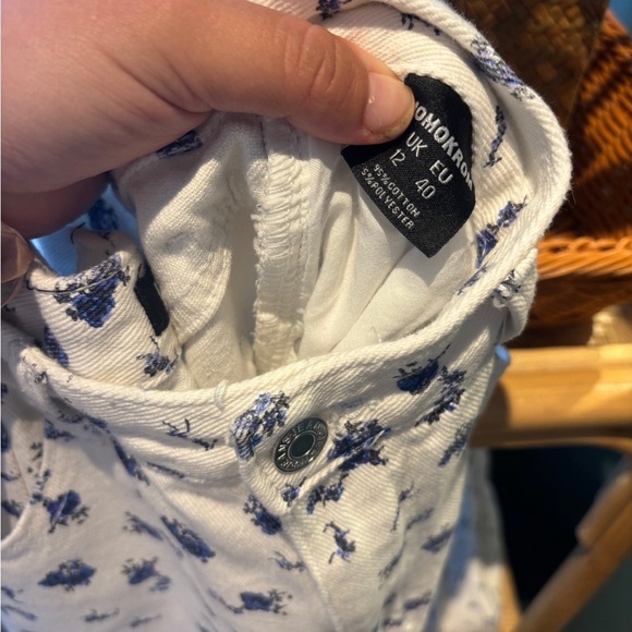 Momokrom Floral Straight Leg Jeans - Picture 4 of 5